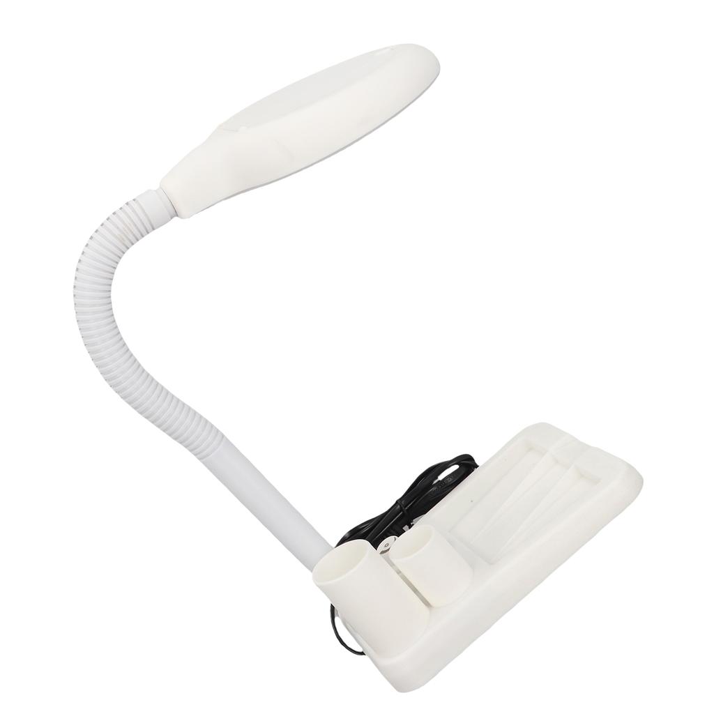 Magnifying Glass Table Lamp With 5X 10X Magnifier With 36 LED Lights White