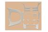 Panel Overlays (2006-2012) Aluminum for Kia Carens