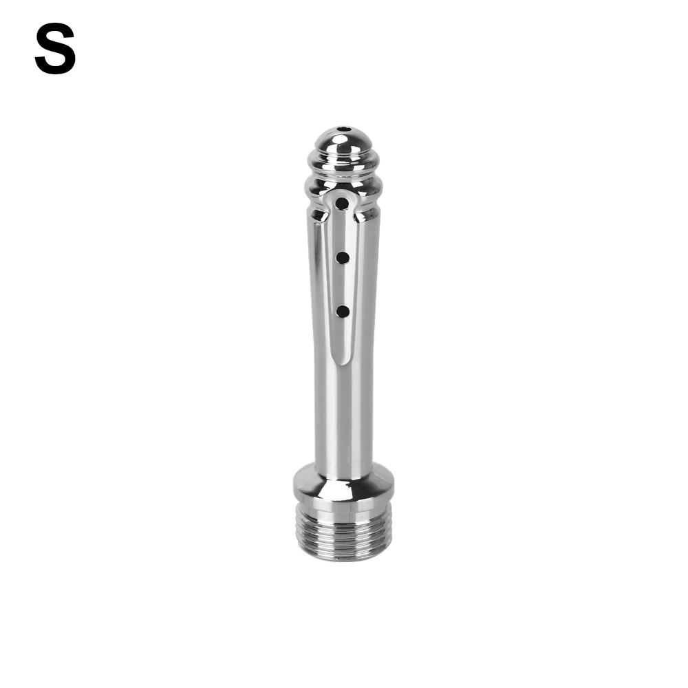7 Holes Metal Anal Plug Anal Washer Nozzle Vaginal Shower Enema Douche Medical Sex Toys Butt Plug Couple Games Erotic Products
