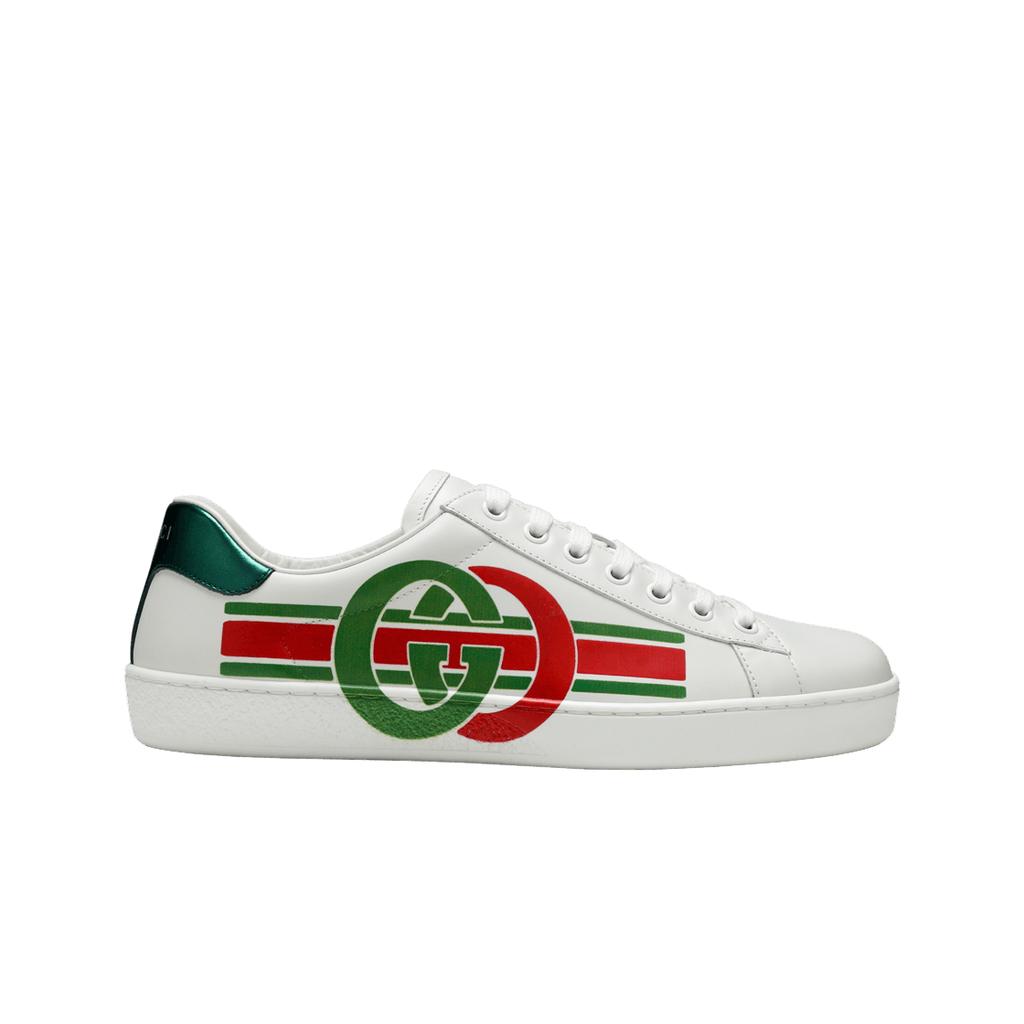 Gucci Ace Interlocking G Logo Sneakers