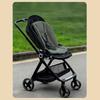 Reversible Baby Strollers Cushion Breathable Cotton Polyester Blend Ergonomic Support For Infant Carriage Accessories