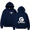 Autumn Men's Women's Hoodies Cookies Letter Printing Unisex Fashion Pullover Long Sleeves Loose Casual Vintage Sweatshirts