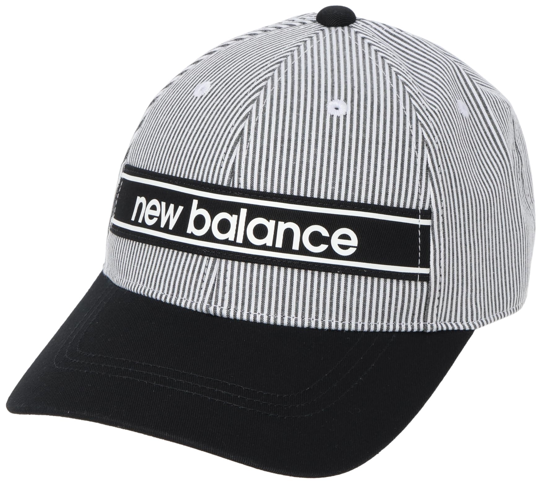 

Golf Cap FR [New Balance] Men s (Seersucker/Size Adjustable) / 012-4187005 010_Black