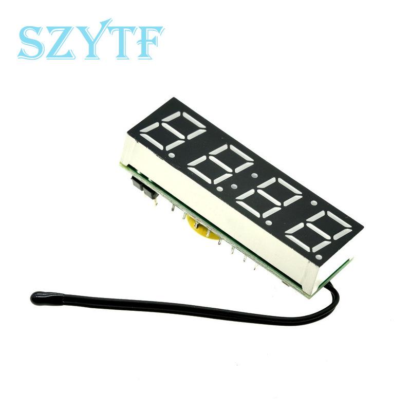 LED RX8025T Digital Clock Temperature Voltage Module DIY Time/Thermometer/Voltmeter DC 5-30V For Arduino