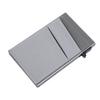 Men Slim Card Holder Wallet Secure Protection Card Holder Side Push Aluminum Alloy Slim Minimalist