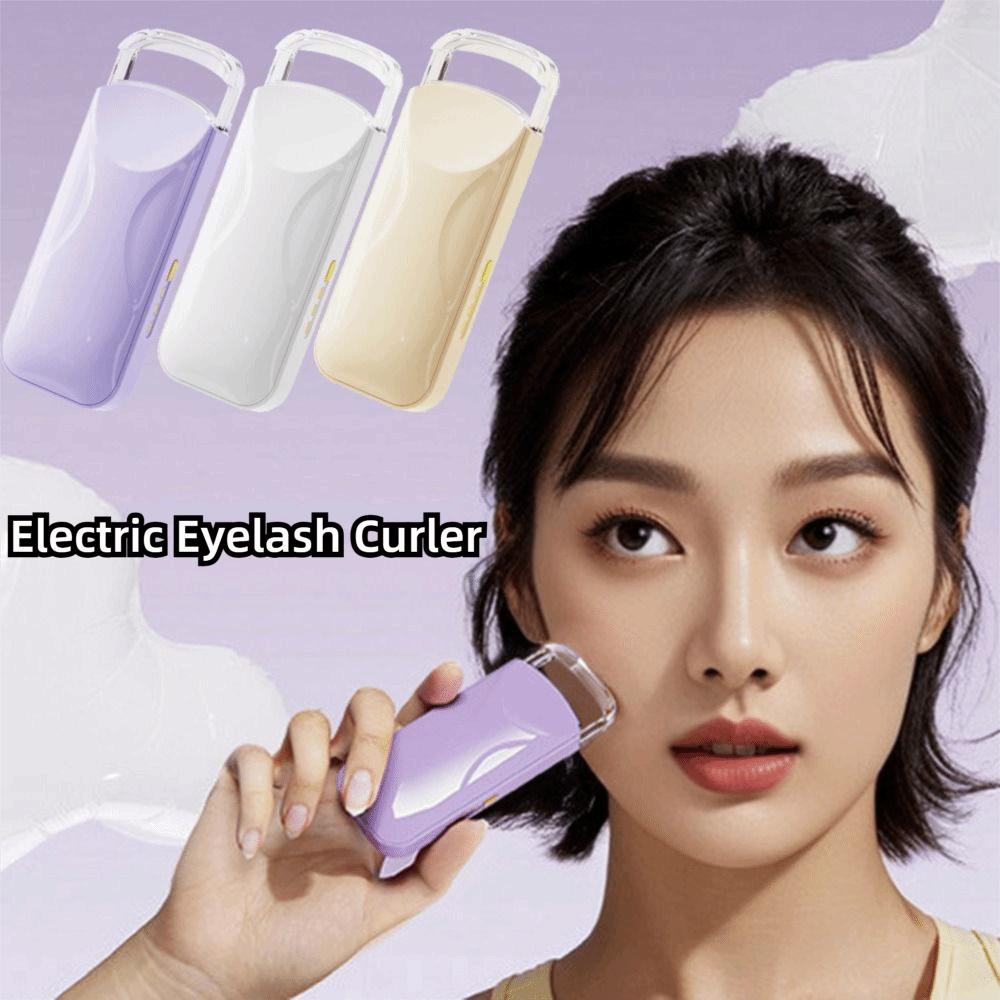 3 Temperature Electric Eyelash Clip Fast Heating Eyelash Curling Device Travel Use