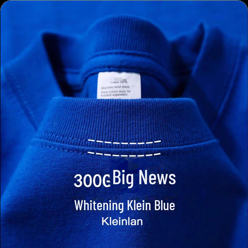 

Футболка з короткими рукавами преміум-класу з бавовни Xinjiang 300 г білого кольору: Вільний крій літній повсякденний одяг для чоловіків та жінок S (80-100 kg)