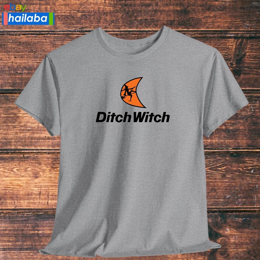 Nuova T-shirt con Logo Ditch Witch Molti Colori Taglia dalla S alla 5XL Made in USA
