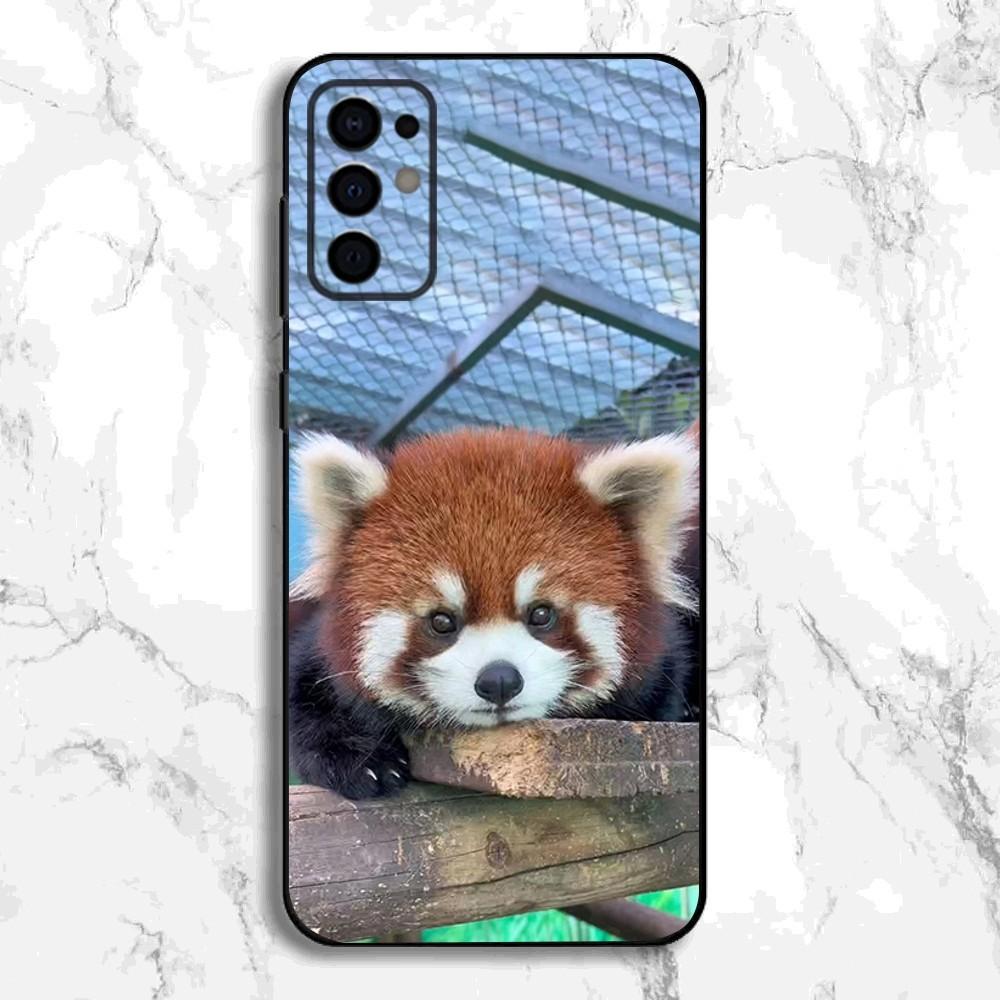 

Cute Red panda Animal Phone Case For Samsung S24,S21,S22,S23,S30,Ultra,S20,Plus,Fe,Lite,Note,10,9,5G Black Soft Cover Samsung S10plus