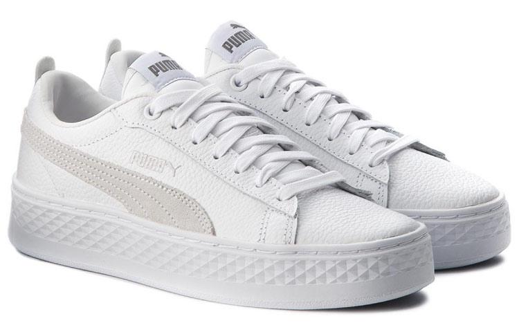 Puma Wmns Smash Platform Low 'White'