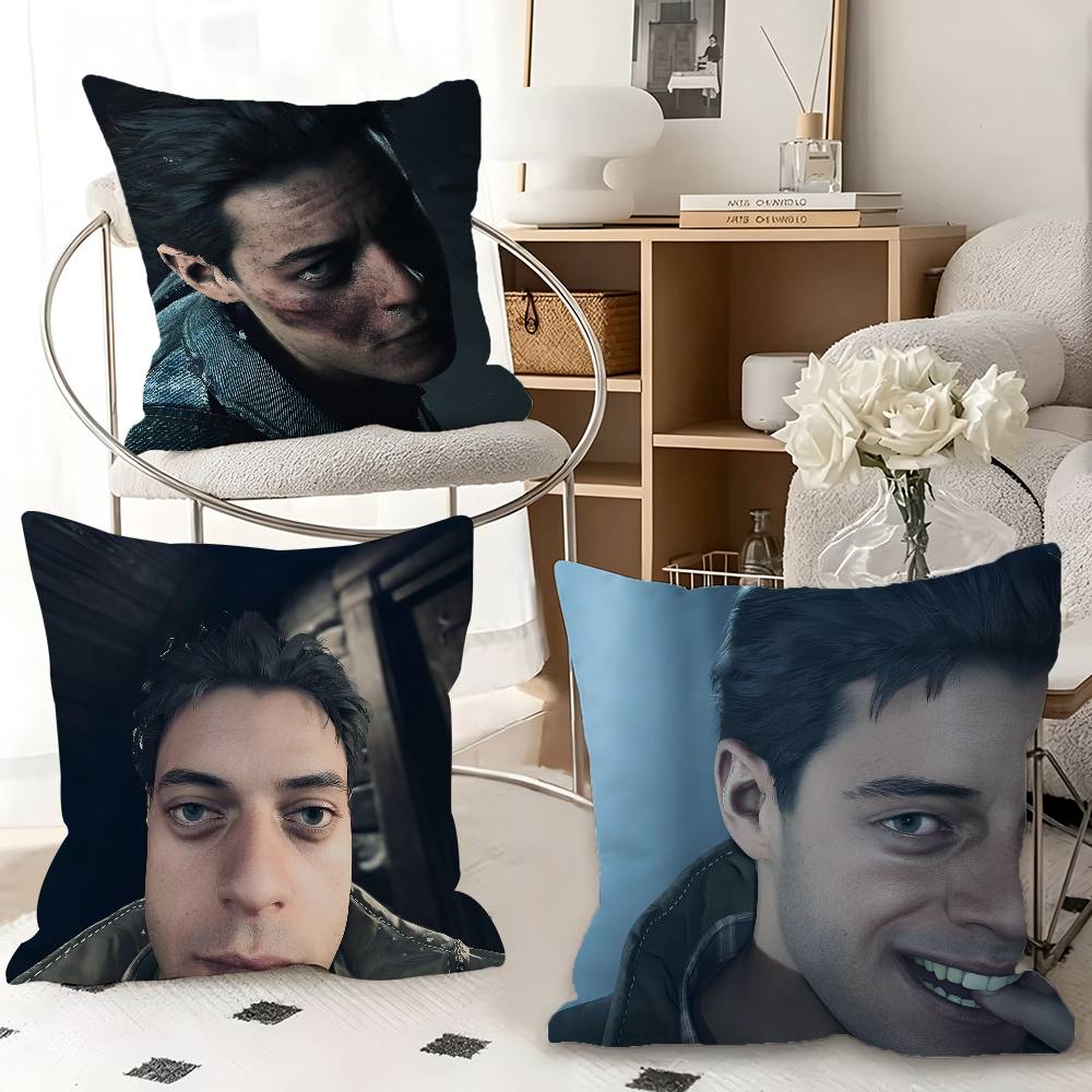 1pc Mike Josh U-Until D-Dawn Pillow Case Fashion Square Pillowcase Bedroom Sofa Room Ins Decoration Leisure