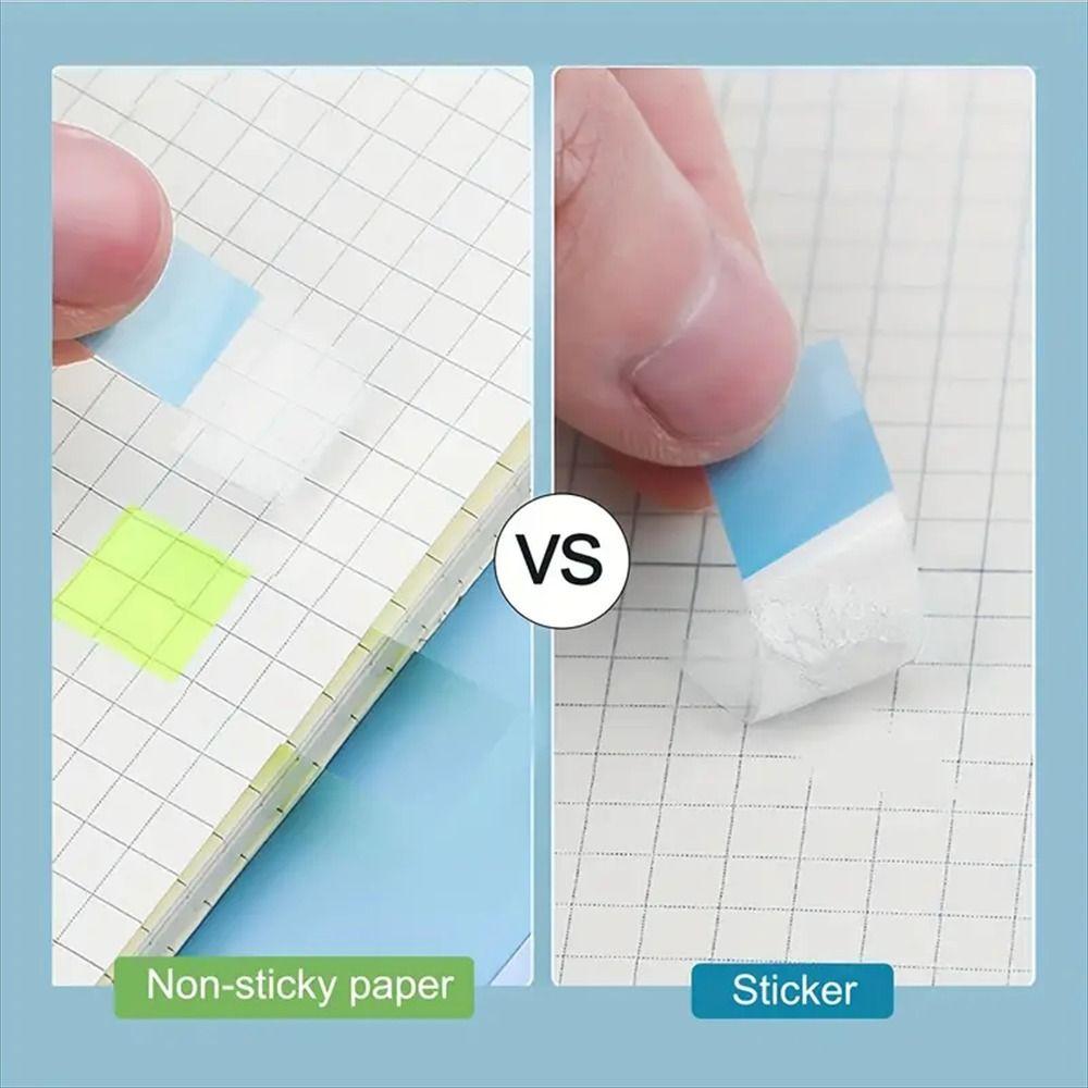 Transparent Sticky Tabs Water Proof Index Tabs Student Children Sticky Notes  Bookmarkers