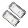 1 Paar 12V 18 SMD LEDs Kennzeichenleuchte Lampe Passend für Mini Cooper S R53 2001 2006