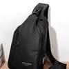 2025 Korean Style Men's Waterproof Chest Bag: Wear-Resistant, Trendy Casual Fashion, Crossbody Small Business Backpack