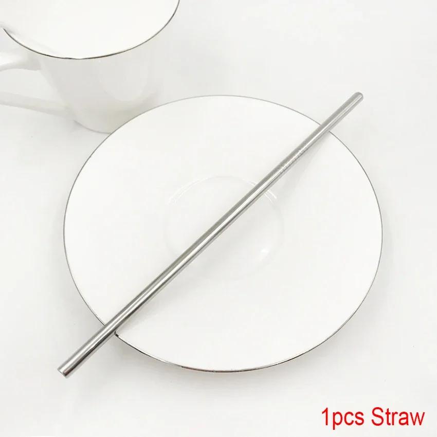 

16cm Short Drinking Straw For Kids Stainless Steel Straws Reusable Bent Straw Mug Coffee Child Drinking Straw with Cleaner Brush