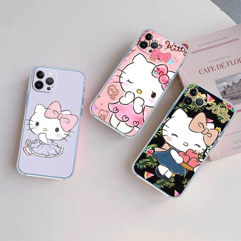 Hello kitty Phone Case for Motorola G14 G15 G24 G30 G31 G32 G34 G41 G42 G51 G52 G50 G60S G60 G62 G72 G71 G73 G84 G85 G200 E32