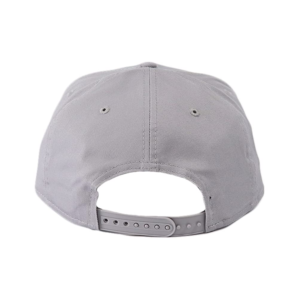 New Era Cap, Solid Color, Men's, Snapback, 9FIFTY NE400, Includes 99HeadweaShop Sticker, Baseball Cap, Unisex, Gray, One Size Fits All