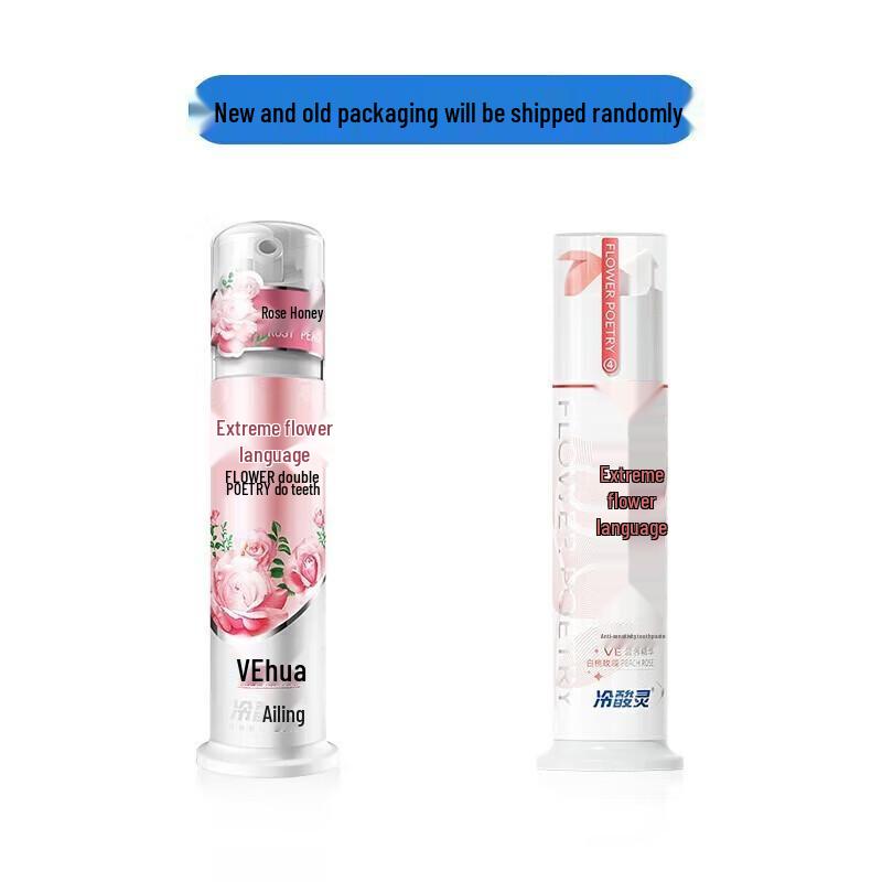 Lengsuanling Extreme Floral Anti-Sensitive Pump Toothpaste