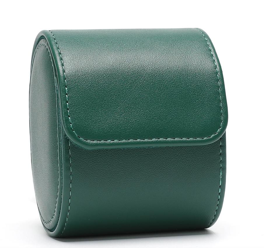 

Custom Logo Watch Case Luxury PU Leather Engrave Name Men 1 2 3 Slots Organizer Watch Roll Travel Gift Women Display Watch Box