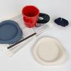 Silicone Coasters Heat-Resistant Drink Coasters Non-Slip Table Mat for Home Restaurant Coffee Shop Tea