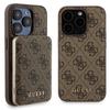 Hoesje voor iPhone 15 Pro Guess Hardcase MagSafe Bruin
