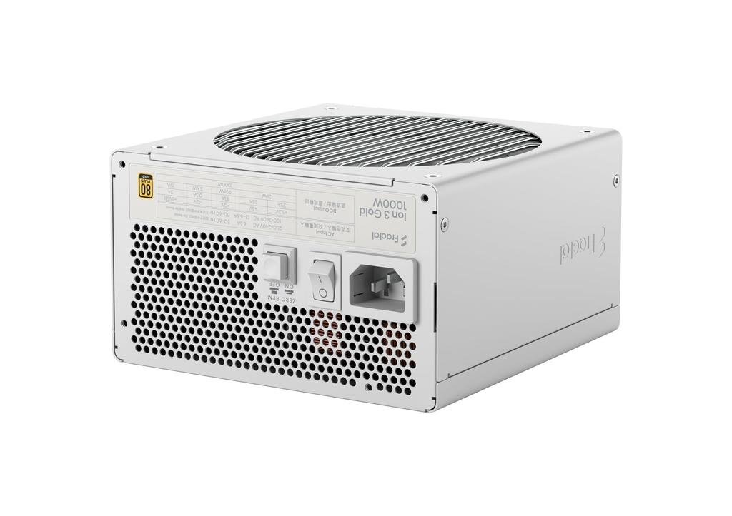 Fractal Design Ion 3 Gold 1000W White PC Power Supply Unit PS1672 FD-P-IA3G-101