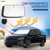 Auto Windschutzscheiben-Sonnenschutz Abdeckungen Frontscheiben-Sonnenschutz UV-Sonnenschirm für Peugeot 408 Sommer Auto Zubehör
