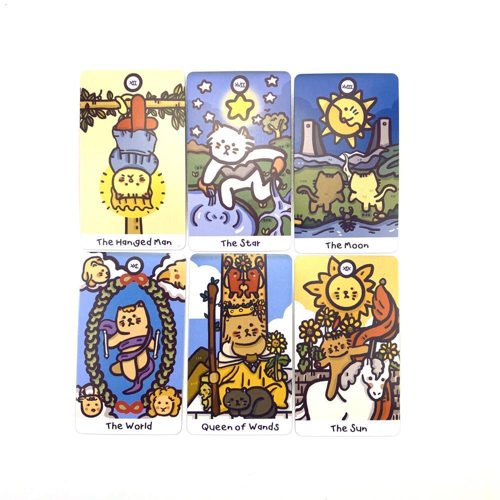 Cattitude Themed Tarot Card For Indoor Use And Enthusiasts