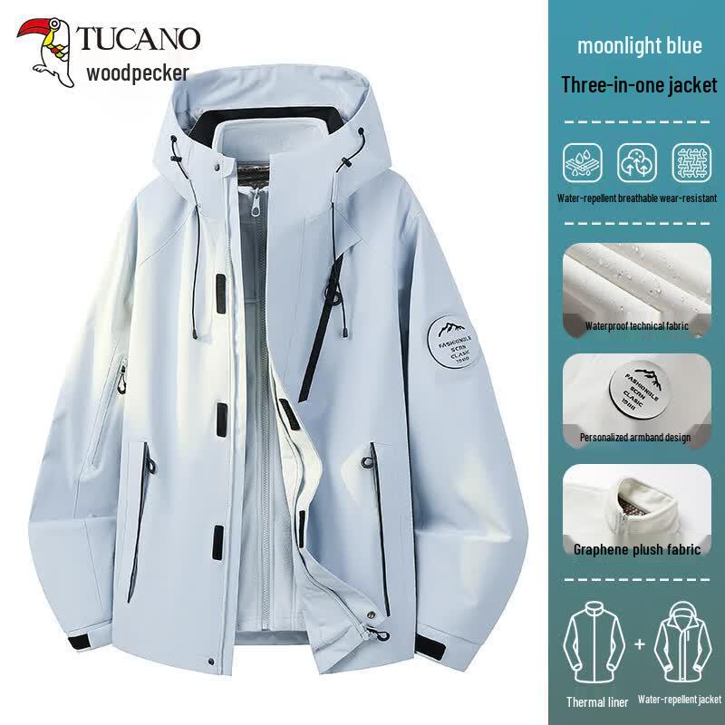 TUCANO Women's 3-in-1 Outdoor Waterproof Jacket
