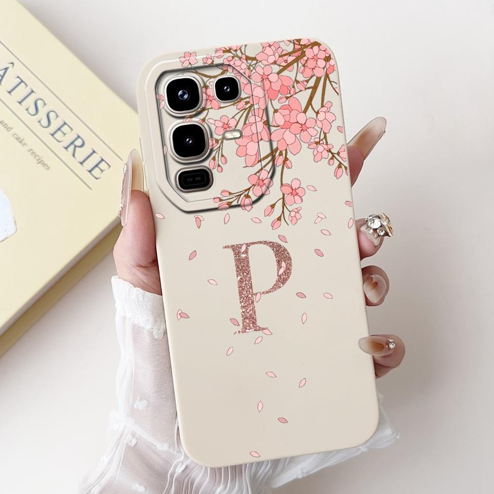 6.78" For Infinix Note 50s Case X6870 Silicone Simple Fashion Letters Painted Shockproof Bumper For Infinix Note 50s Back Cover