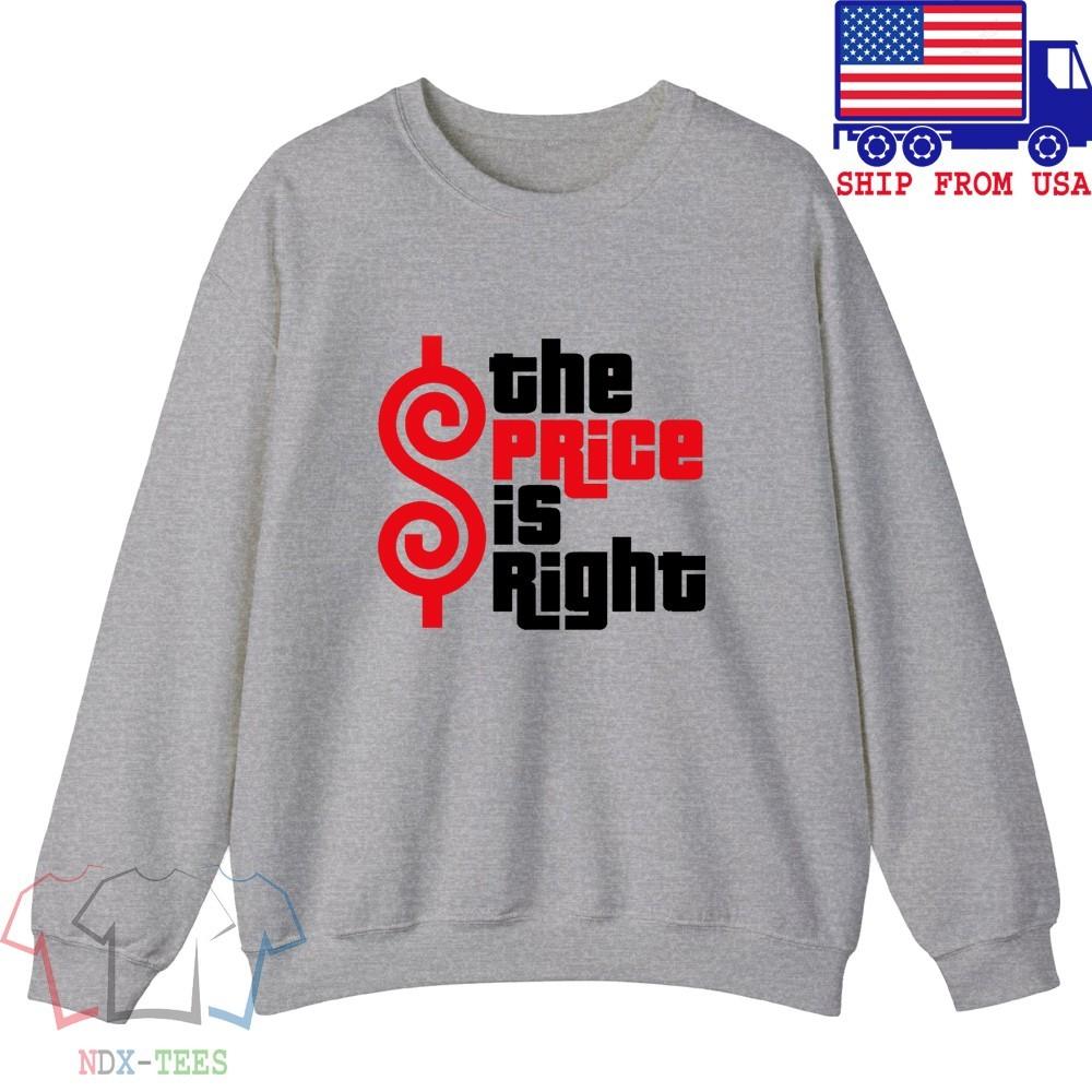 

The Price is Right Men#039;s Gray Size S to 3XL Unisex T-Shirt S
