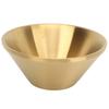 Stainless Steel Salad Bowls Gold Double Layer Exquisite Decorative Gold Bowl for Kitchen Mixing