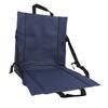 Portable Stadium Seat Cushion Foldable Oxford Cloth Outdoor Cushion with Backrest for Sports Events 