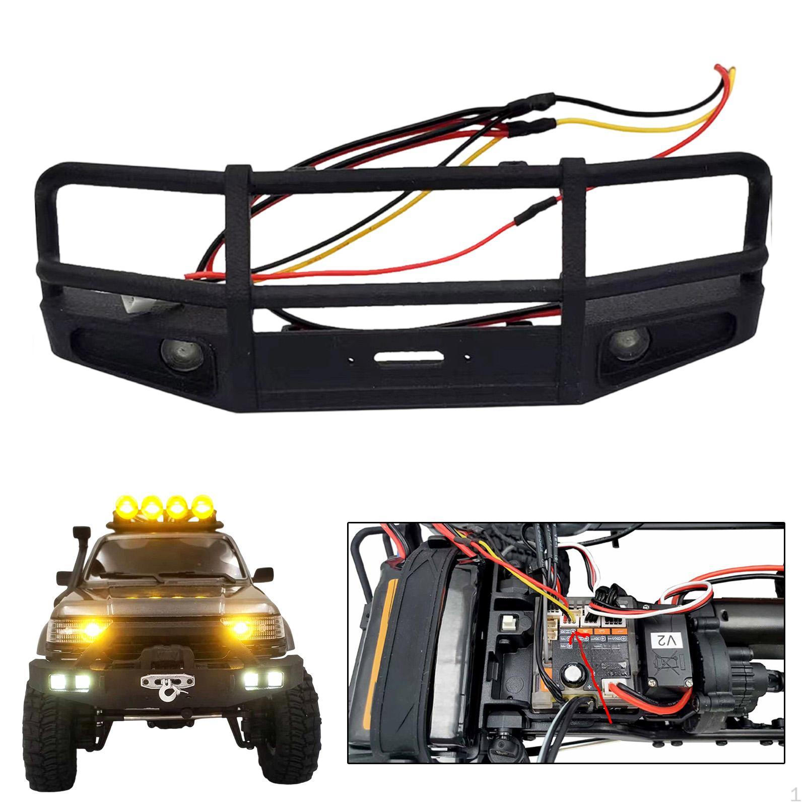 

Bar with Led RC Car Accessories,Simulation for 1/18 Crawler Style A