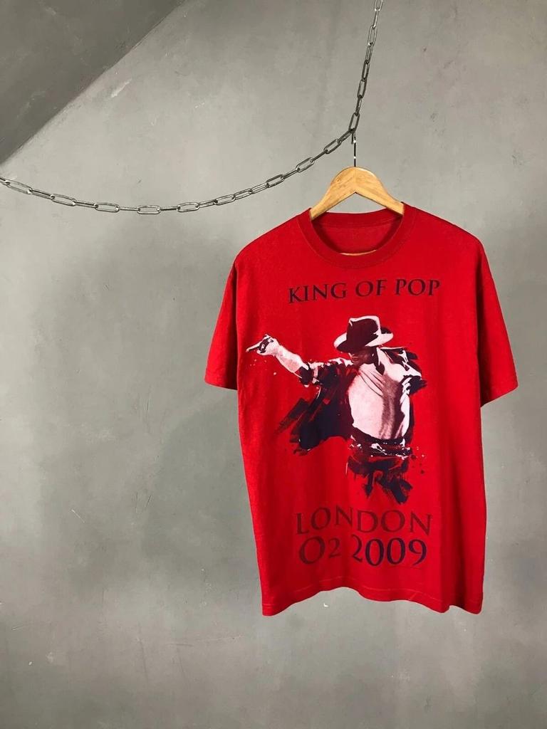 Michael Jackson Rock Casual TShirt Mens and Womens Luxury Brand Top 2026 New Logo
