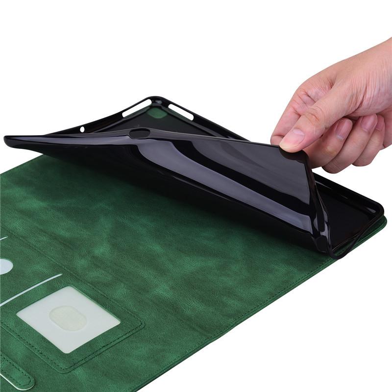 Tablet Case For Realme Pad Mini Case 2022 Retro Embossing Pu Leather Wallet Cover For Funda Realme Pad Mini 8.7 2022 Case Coque