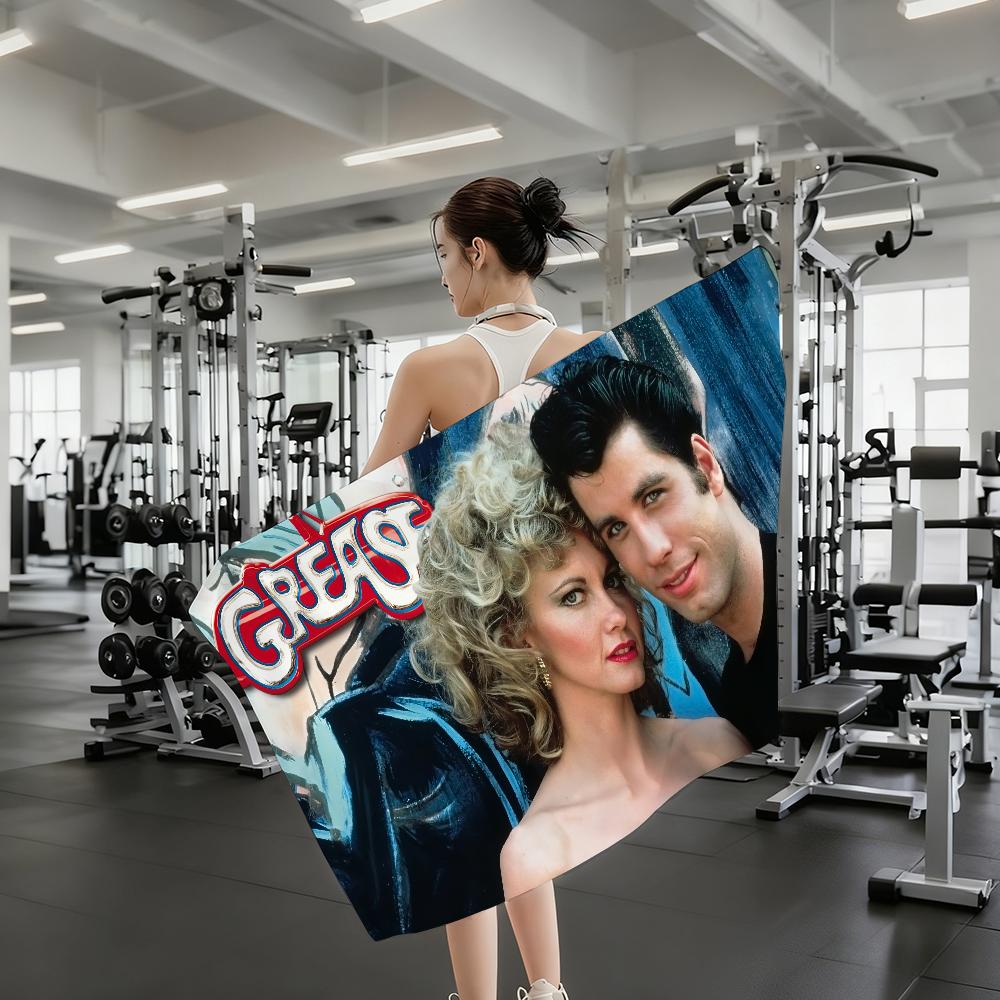 Classic G-Grease Movie Towel Quick Drying Beach Towels Are Suitable For Swimming Pools Camping Yoga And The Gym