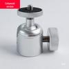 Universal Metal Ball Head Tripod Accessory for DSLR & Phone Holder, Fishing Light, Live Streaming Bracket
