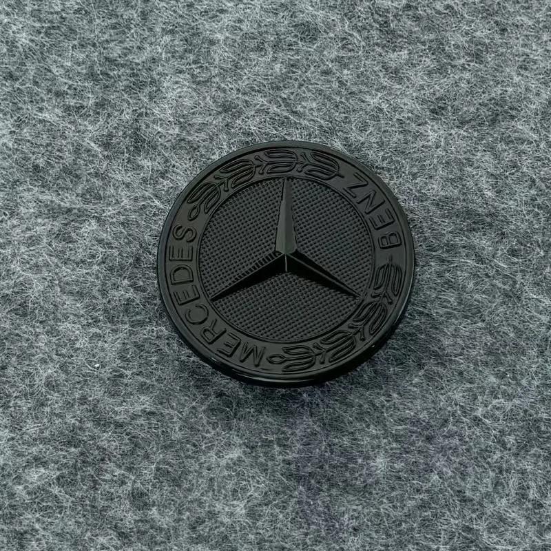 

2025 Hot For Benz 57MM1pcs Car Badge Logo Car Accessories For Mercedes Benz W124 W140 W163 W202 W203 W204 W208 W220 W210 W211 ca