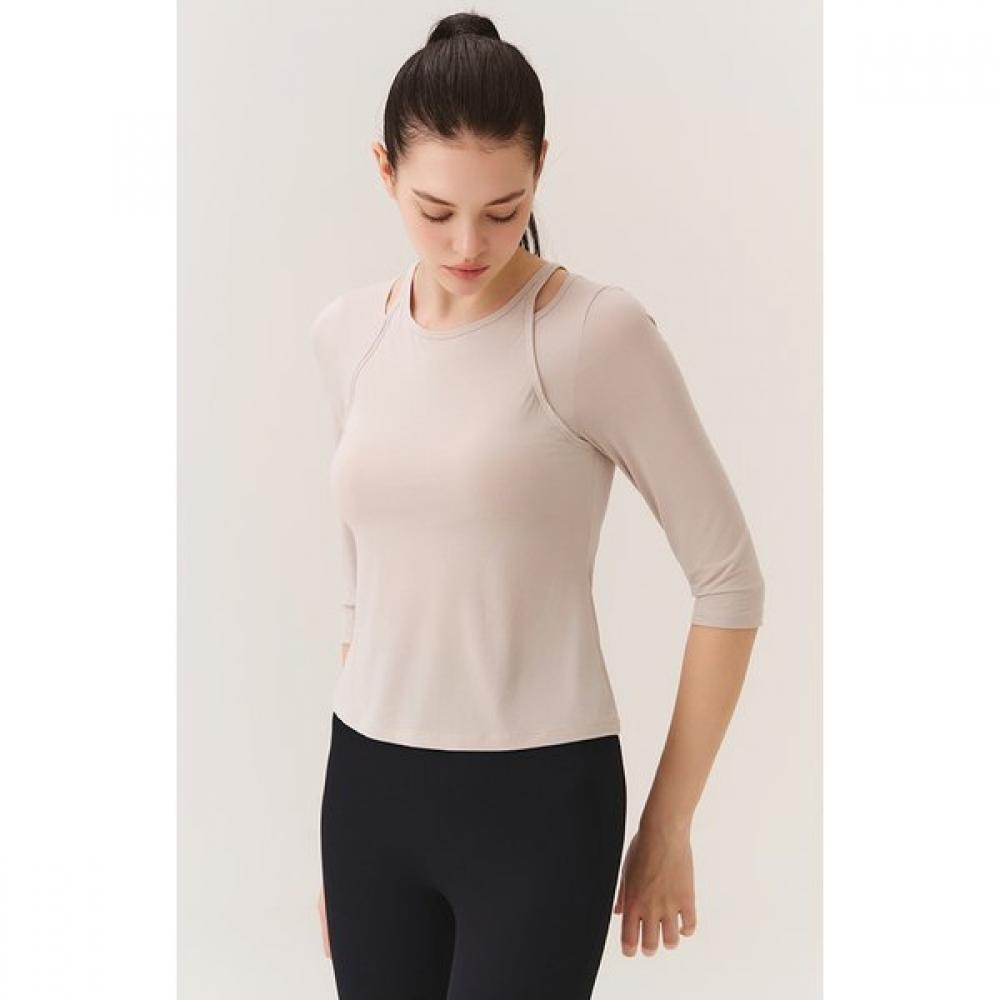 Huit Soft Modal Layered Inbra Tee Htwtl5k03t