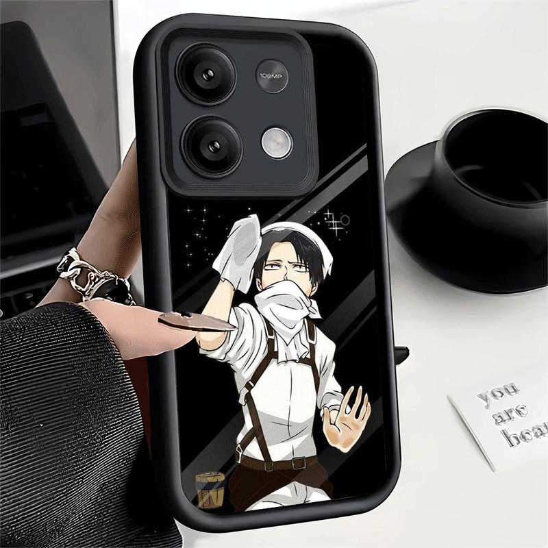Phone Case for Xiaomi Redmi Note 15 14 13 Pro Plus A-Attack On T-Titan Levi Shell 12S 11 11S 11T 5G 14S Soft Silicone Funda