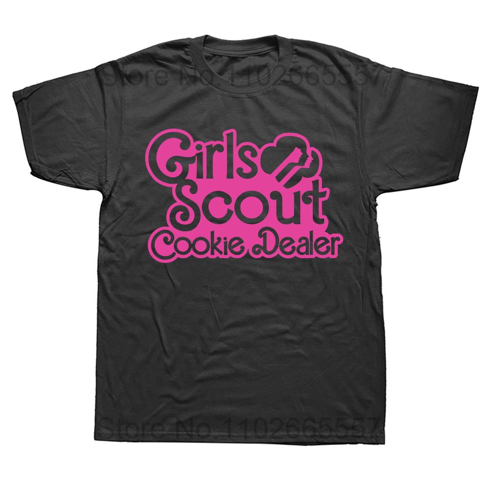 Funny Scout For Girls Cookie Dealer T Shirts Graphic Cotton Streetwear Short Sleeve Scouting Gifts Summer Style Tshirt