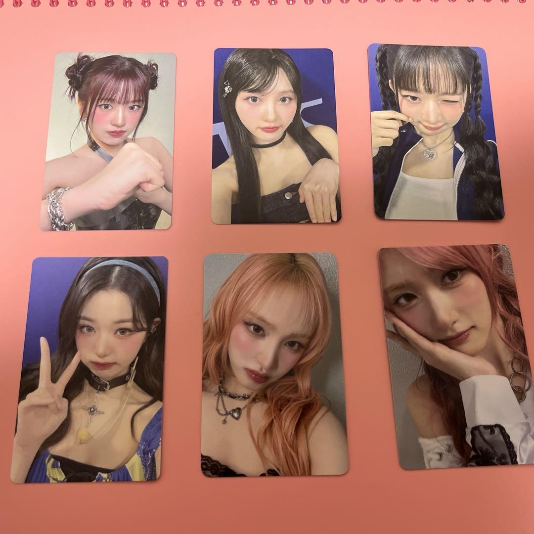 

[USED] IVE SCOUT Upgrade VIP Trading Card Set of 6 Complete