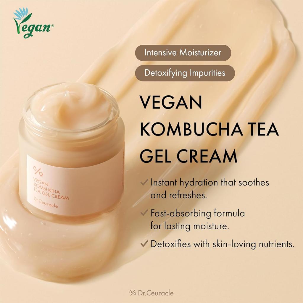 Dr.Ceuracle Vegan Kombucha Tea Gel Cream