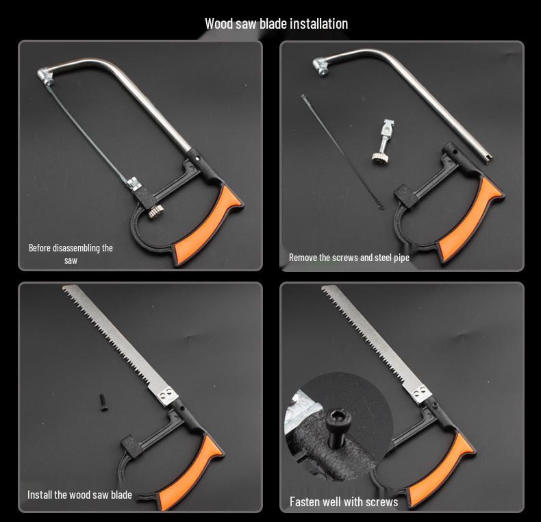 Hacksaw Jigsaw: Multi-function Hand Saw for Woodworking and Mini Models