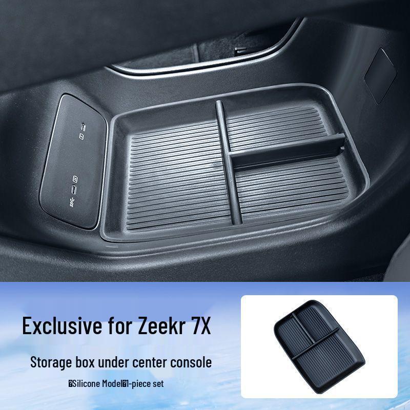 Zeekr 7X 2024-2025 Car Console Storage Box & Interior Accessories.