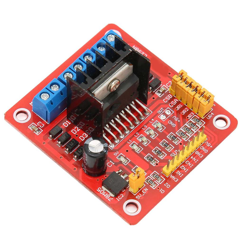 Moduł sterownika silnika krokowego DC L298N Dual H Bridge Wielofunkcyjna płyta sterująca silnikiem