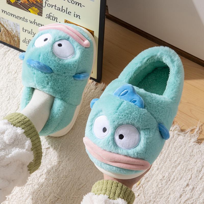 Женские зимние домашние тапочки с бархатной подкладкой - мягкая подошва, плотный хлопок, с каблуками (2024) 42/43 (Recommended for 41-42)