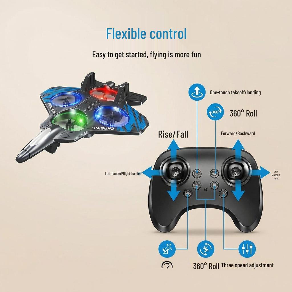 Remote Control Foam Fighter Jet Toy for Boys