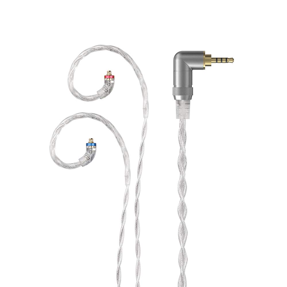 

FiiO LC-2.5D 2.5 мм кабель для замены MMCX из высокочистого монокристаллического серебра литц для Shure SE215, SE315, SE535, JVC FH5, FA7 и FH7